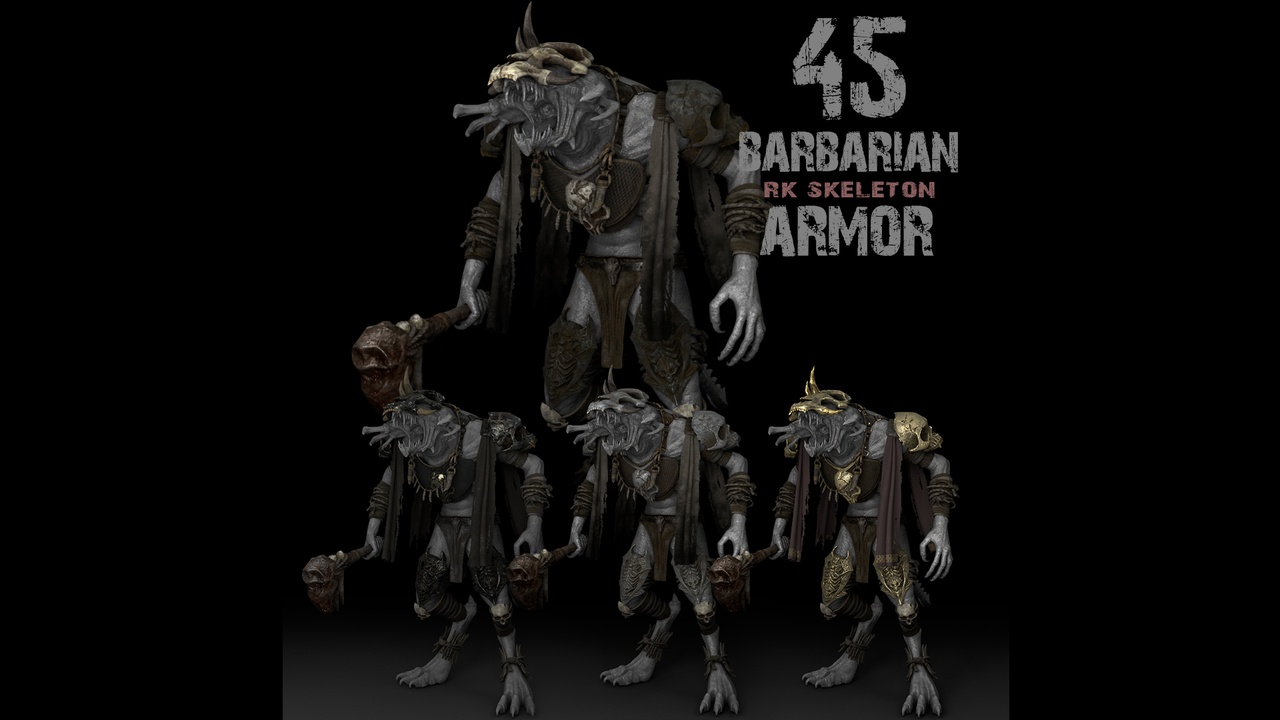 Media 1 for listing 45 Barbarian Armor