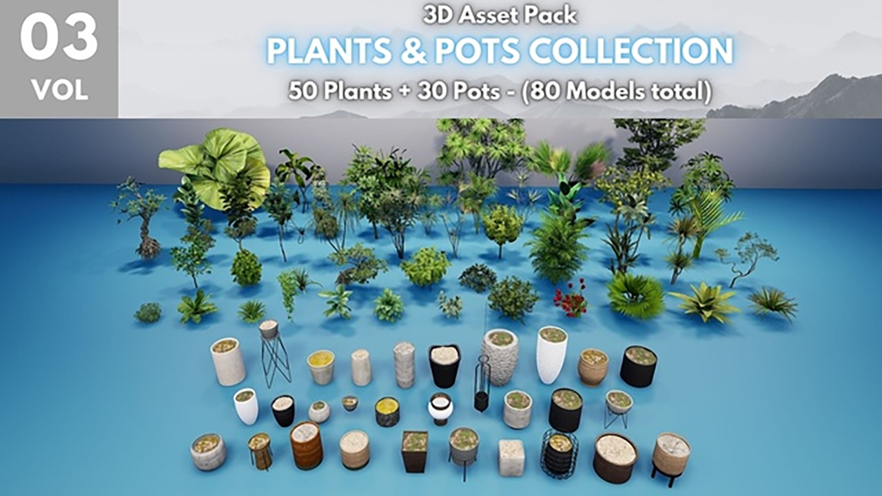 Media 1 for listing Plant And Pots Pack 3