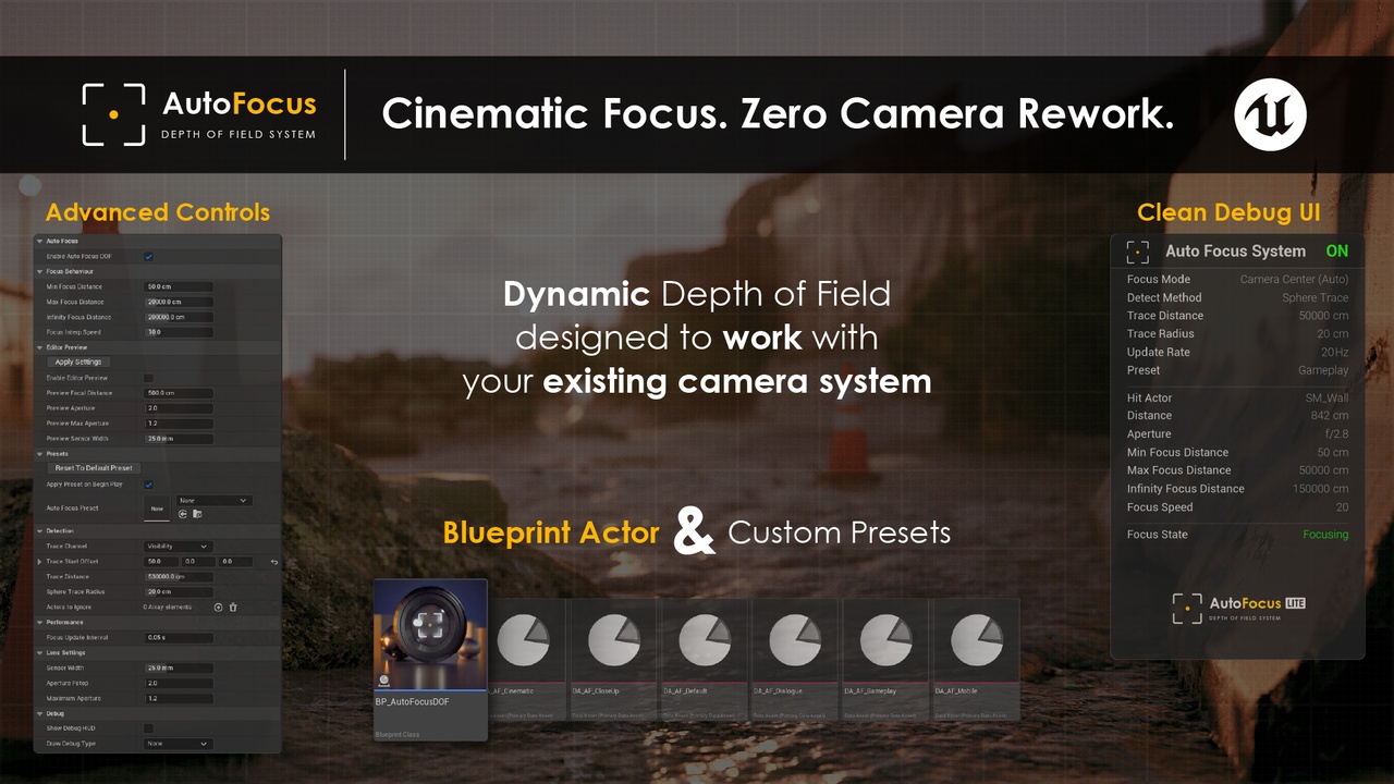 Media 1 for listing AutoFocus LITE – Automatic Depth of Field System