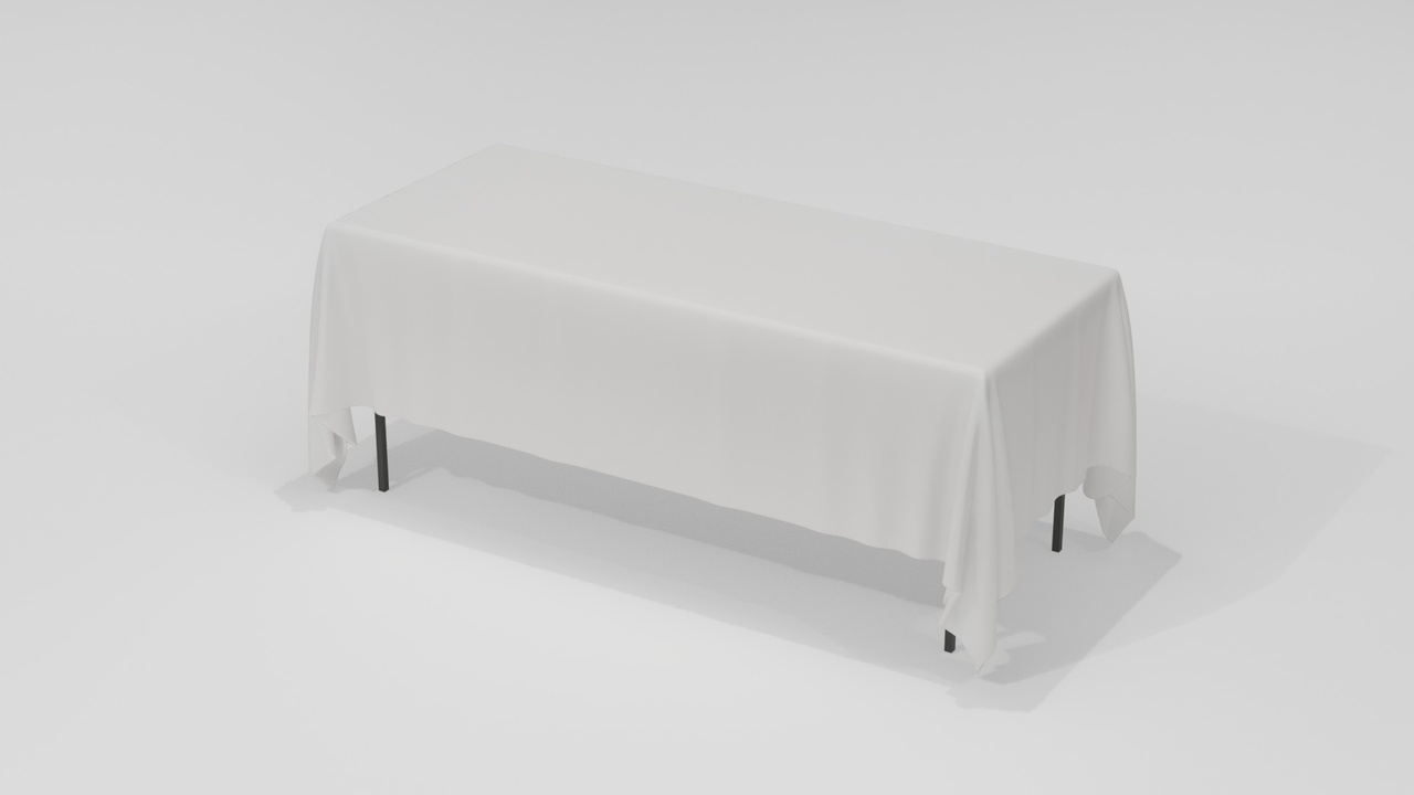 Media 1 for listing Wooden Table 3D Model – Low Poly Furniture