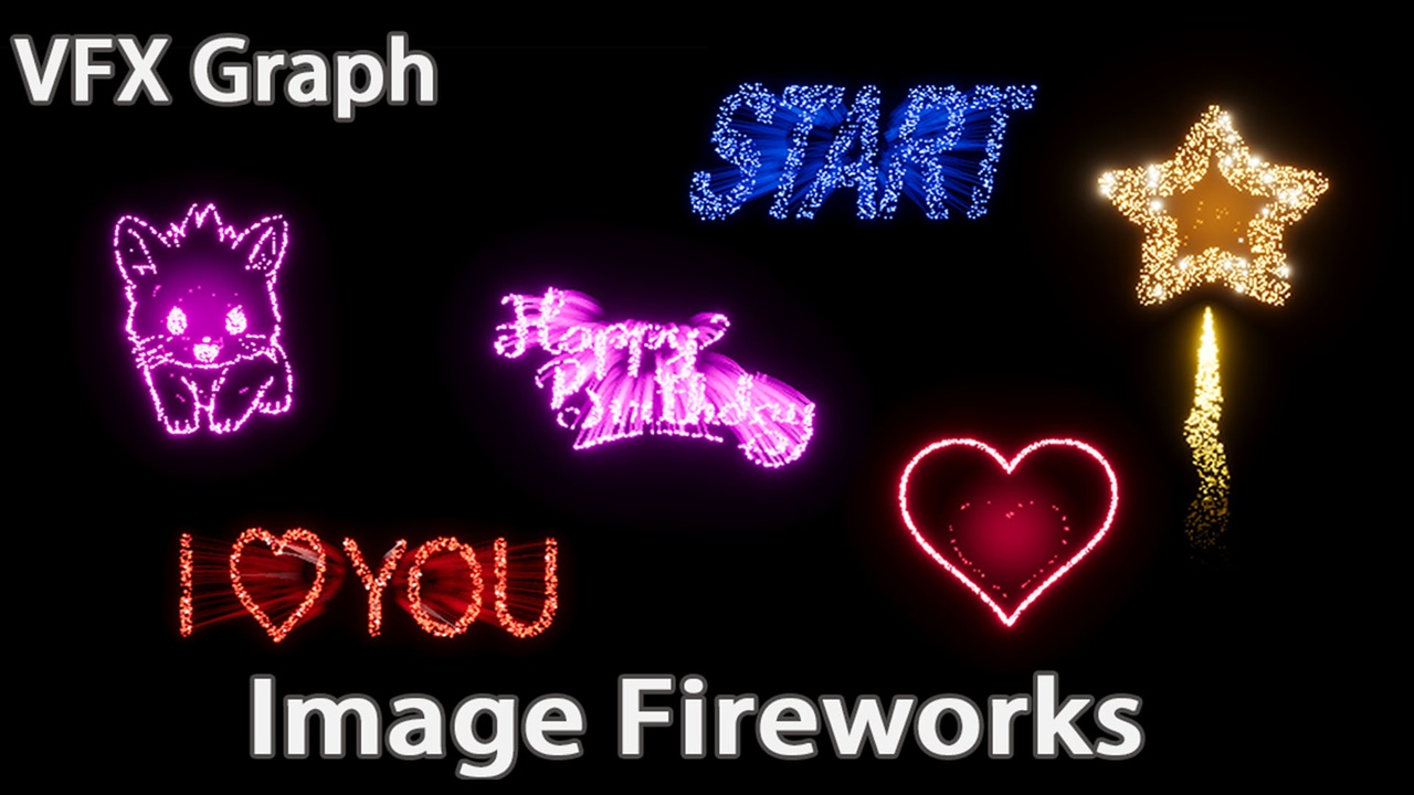 VFX Graph:Image Fireworks | Fab