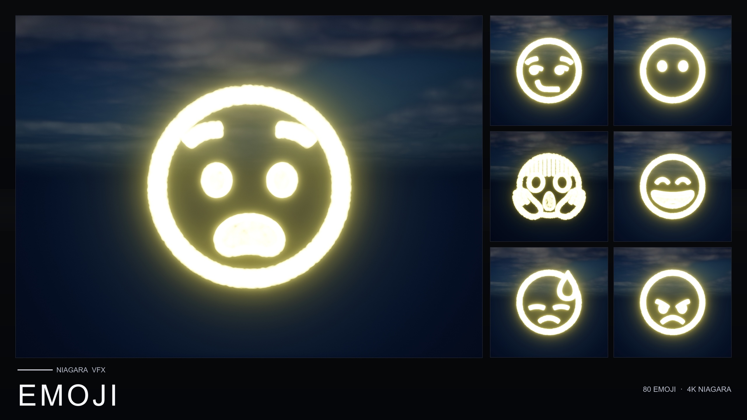 Media 1 for listing Emojis and Icons VFX Bundle