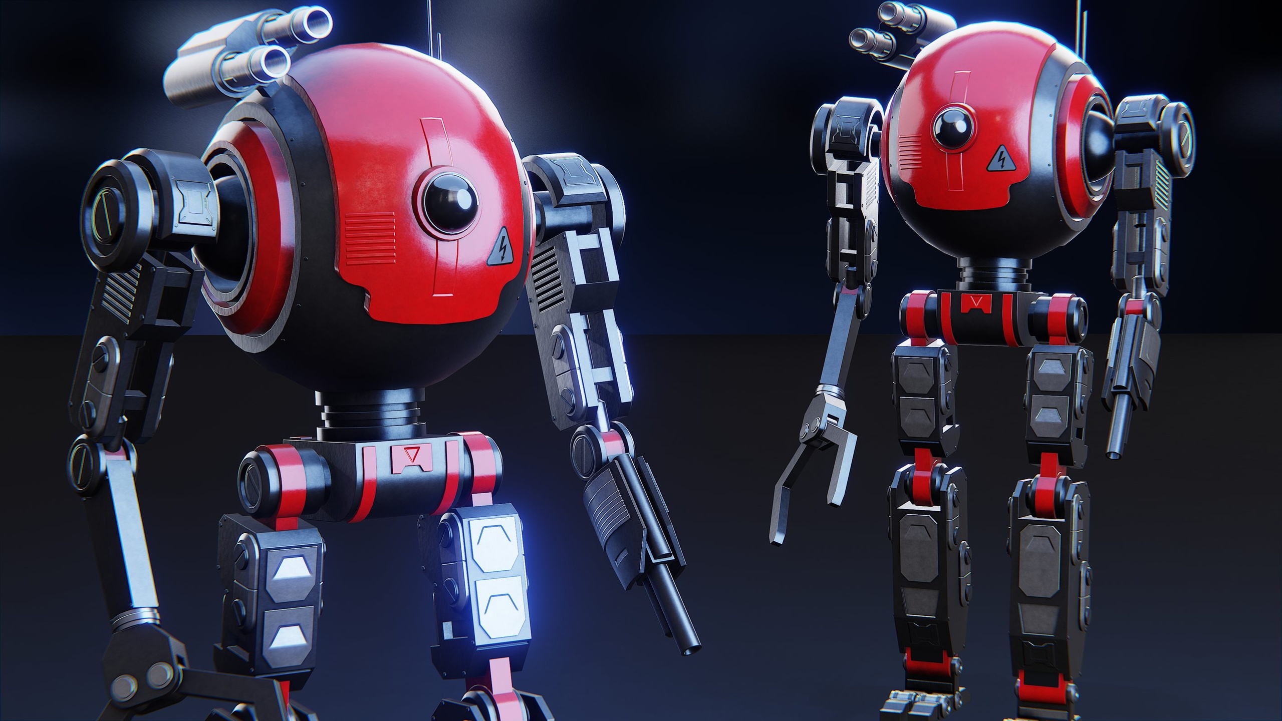 Media 1 for listing Sci-Fi Combat Robot