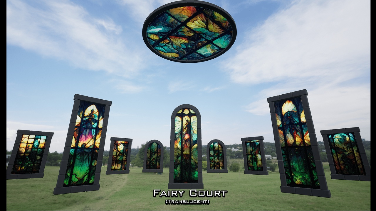 Media 1 for listing Sublime Stained Glass Materials: Pack 01
