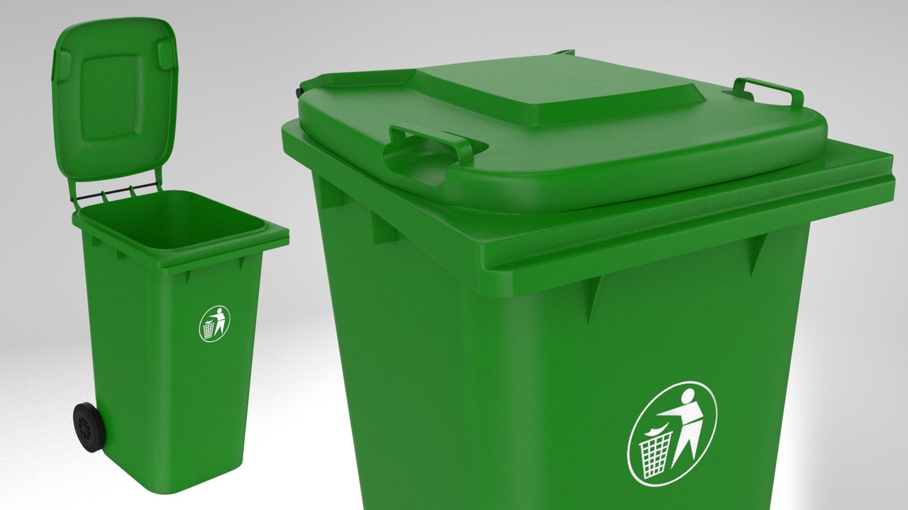 Media 1 for listing Green Wheelie Bin