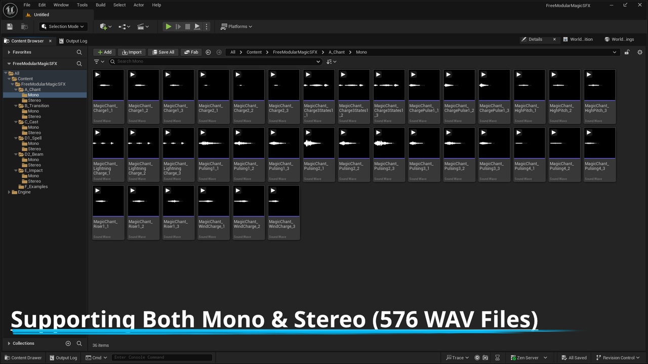 Media 1 for listing Free Modular Magic SFX