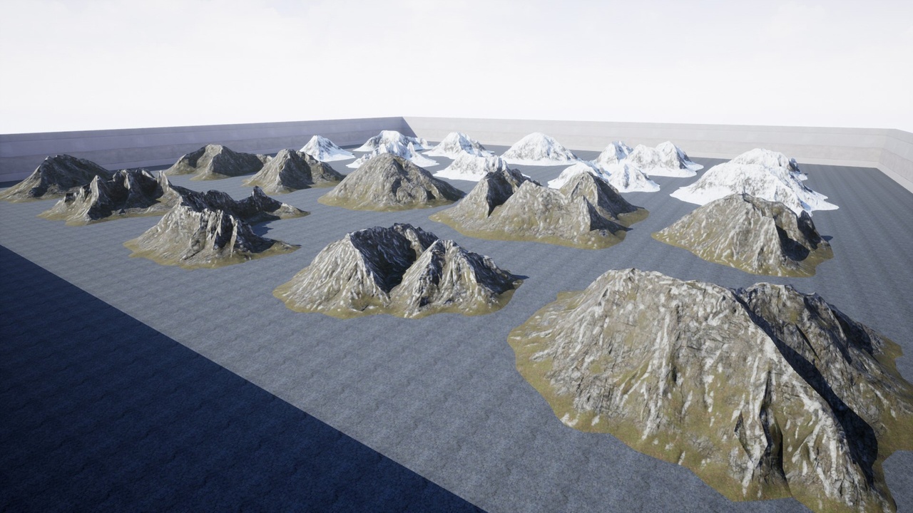 出品Background Mountains (Summer and Winter)のメディア1