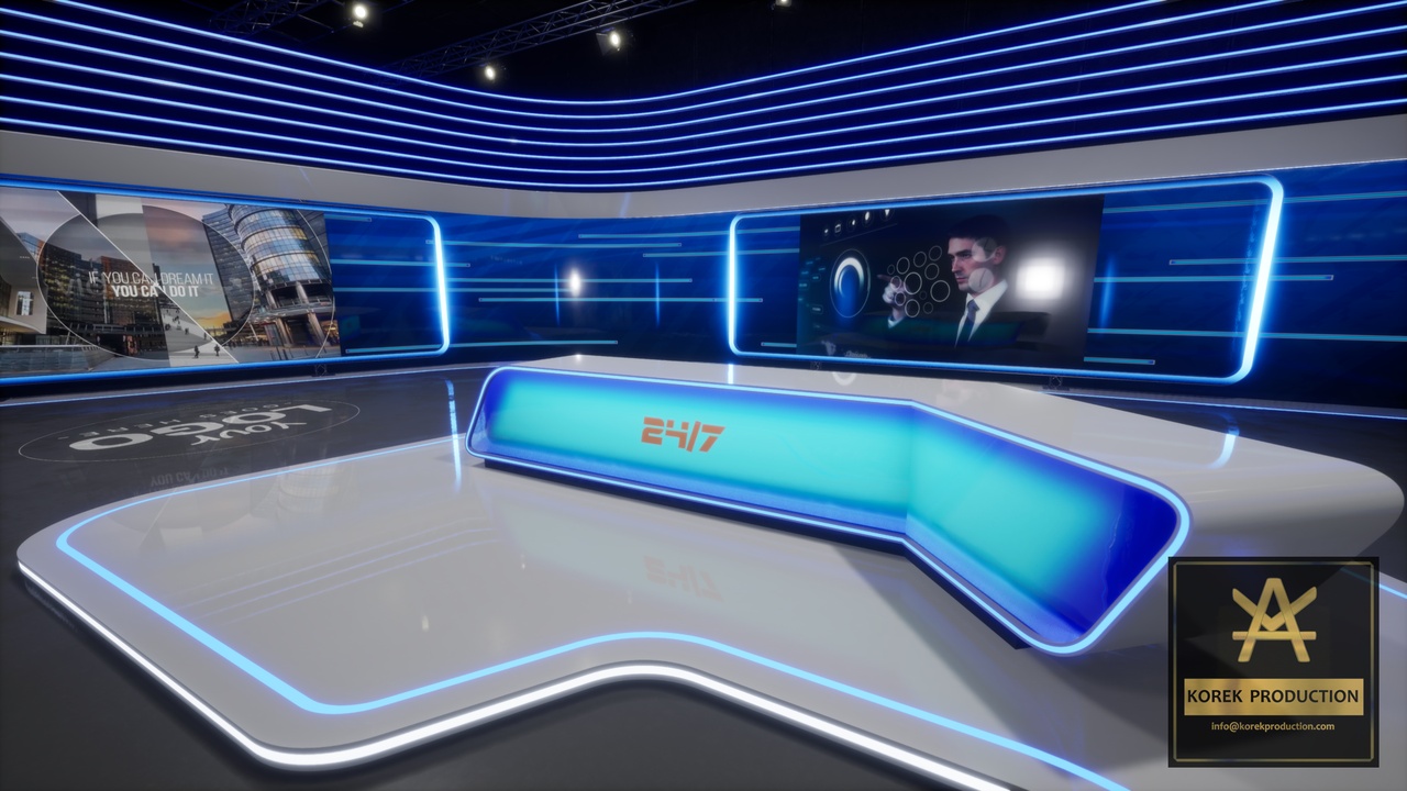 Media 1 for listing Virtual Set News