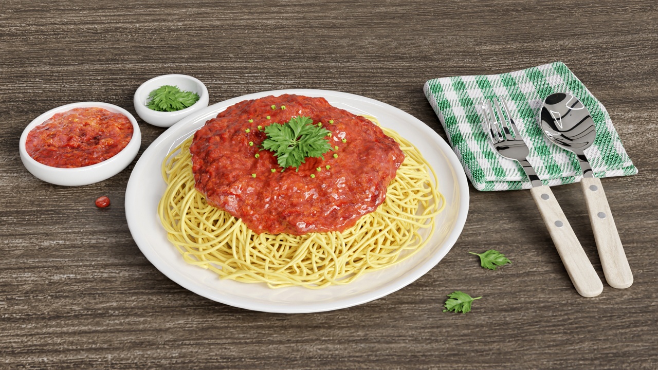 商品 Spaghetti Bolognese 001 的媒体 1