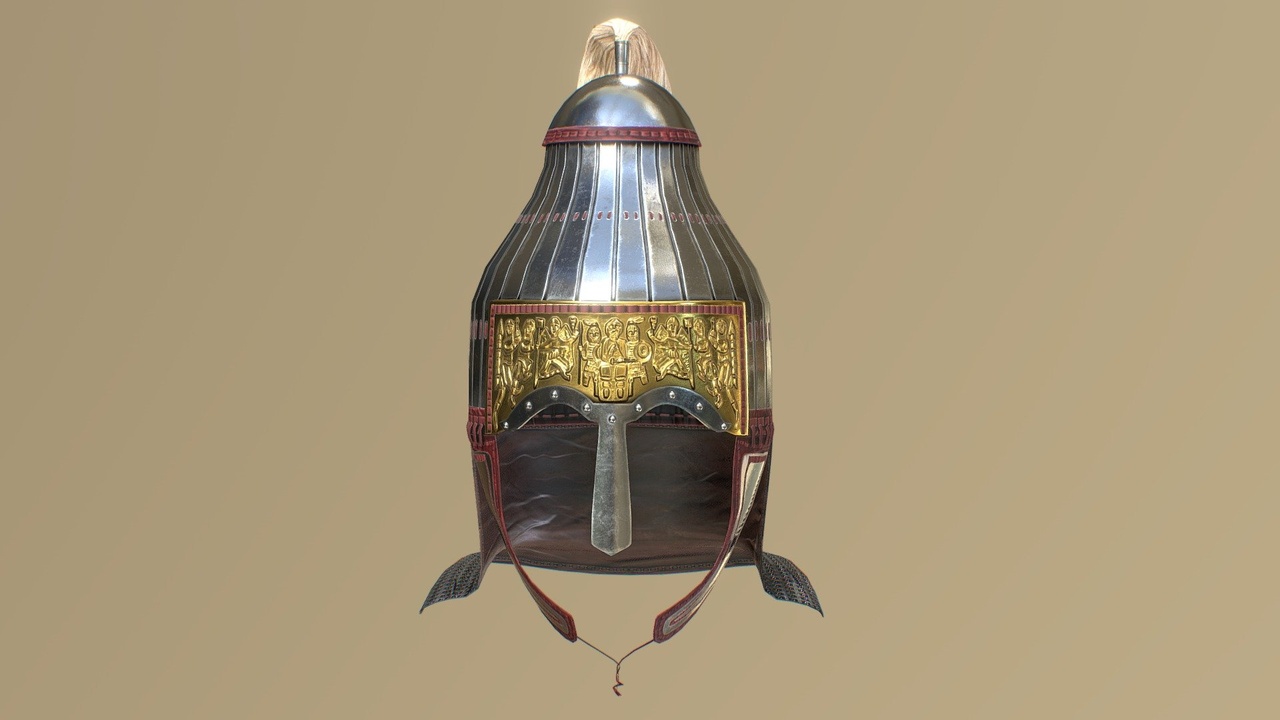 Media 1 for listing Agilulf Lamellar Helmet