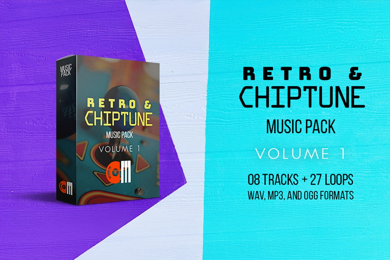 Media 1 for listing Retro & Chiptune Music Pack - Vol. 1