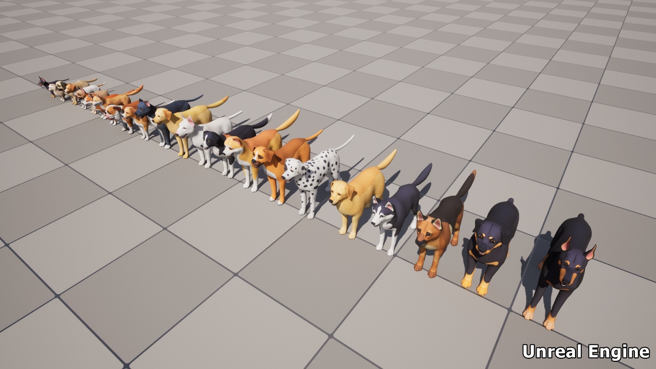 商品 Cartoon Dogs pack 的媒体 1