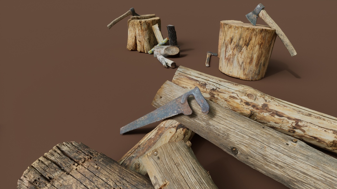 Media 1 for listing Logs woodworking