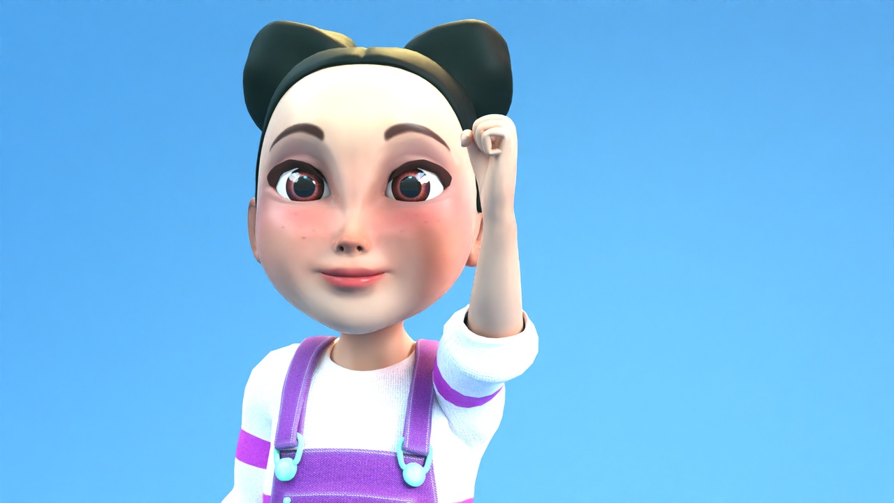 Media 1 for listing Cartoon Asian Girl