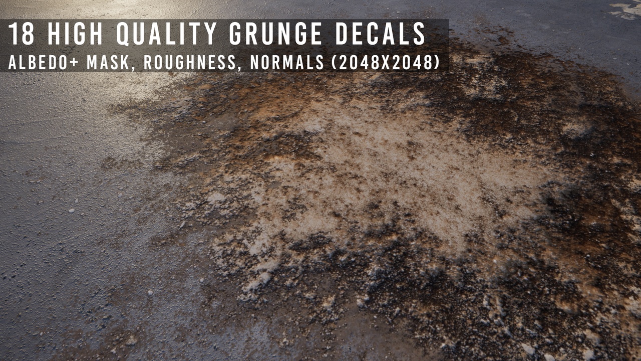 Media 1 for listing Decal Grunge Pack 001