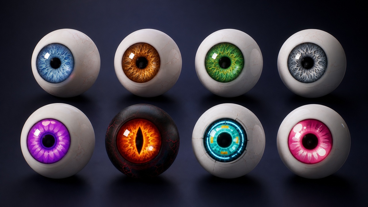 Media 1 for listing Eye Shader Engine – 100 Customizable - Pack 01