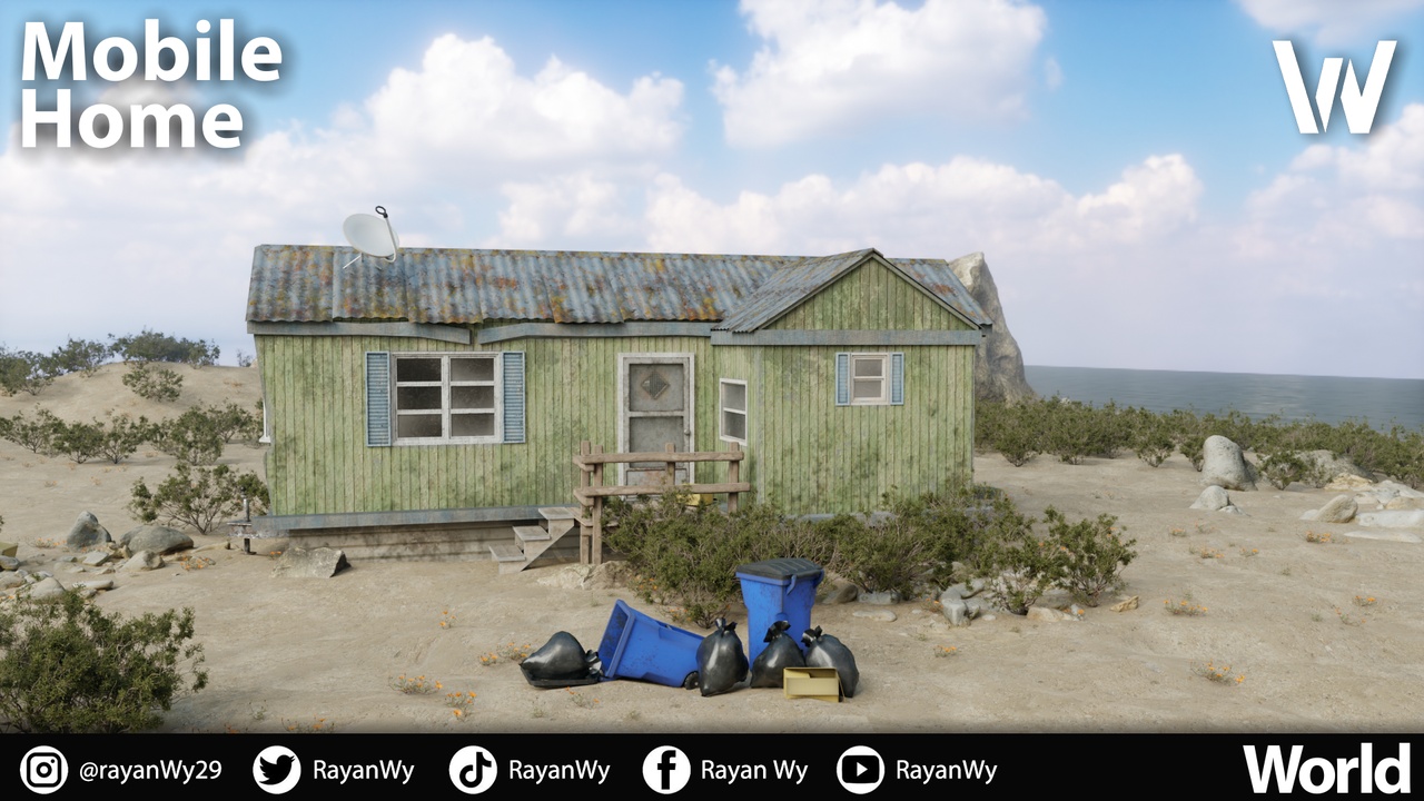 Media 1 for listing Modular explorable Mobile home kit Pack_Game ready