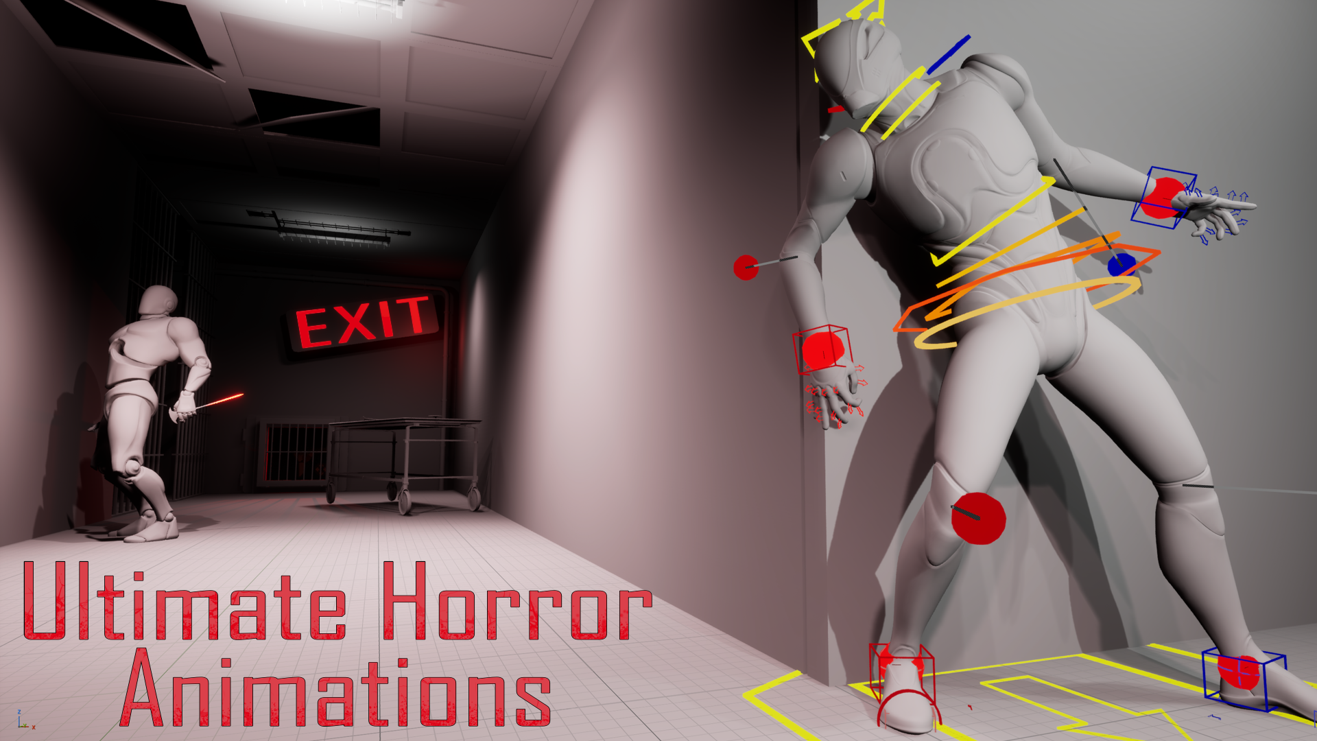 Locked Up: Ultimate Horror Animations Pack | Fab
