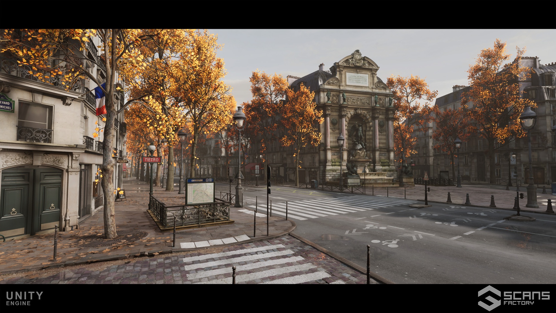 Media 1 for listing [Unity] Paris - Fontaine Saint-Michel