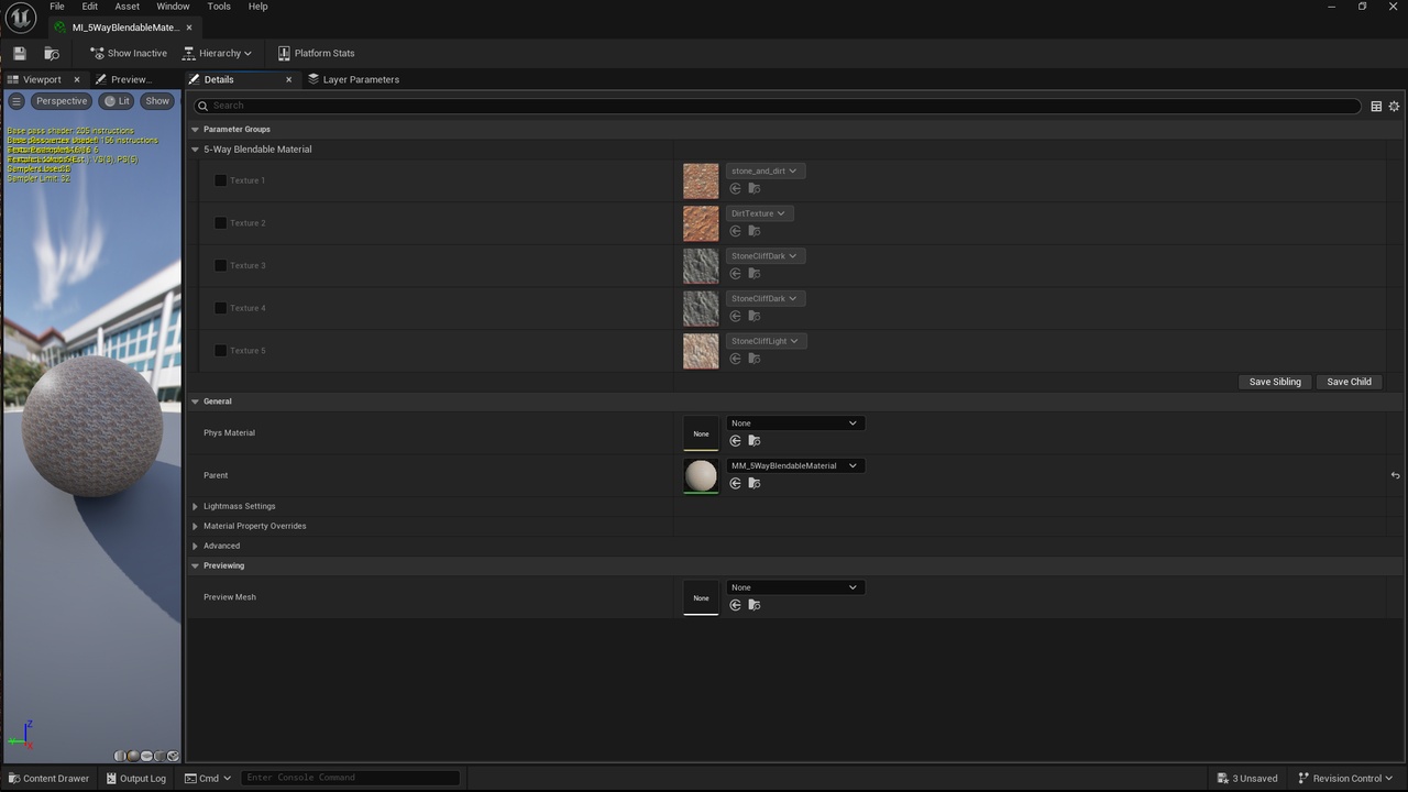 Media 1 for listing 5-Way Blendable Material