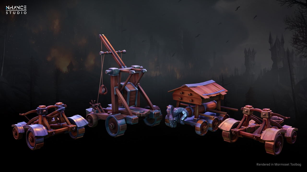 Media 1 for listing Stylized Human Siege Weapons