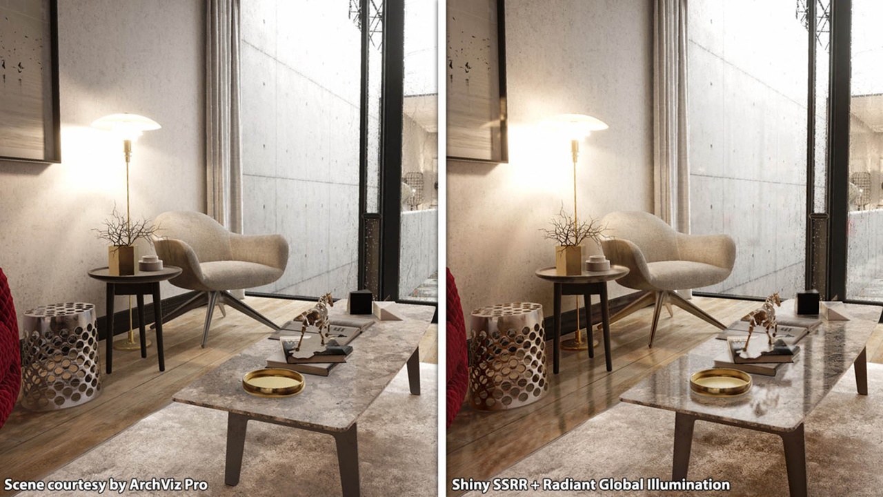 Media 1 for listing Shiny SSR 2 - Screen Space Reflections