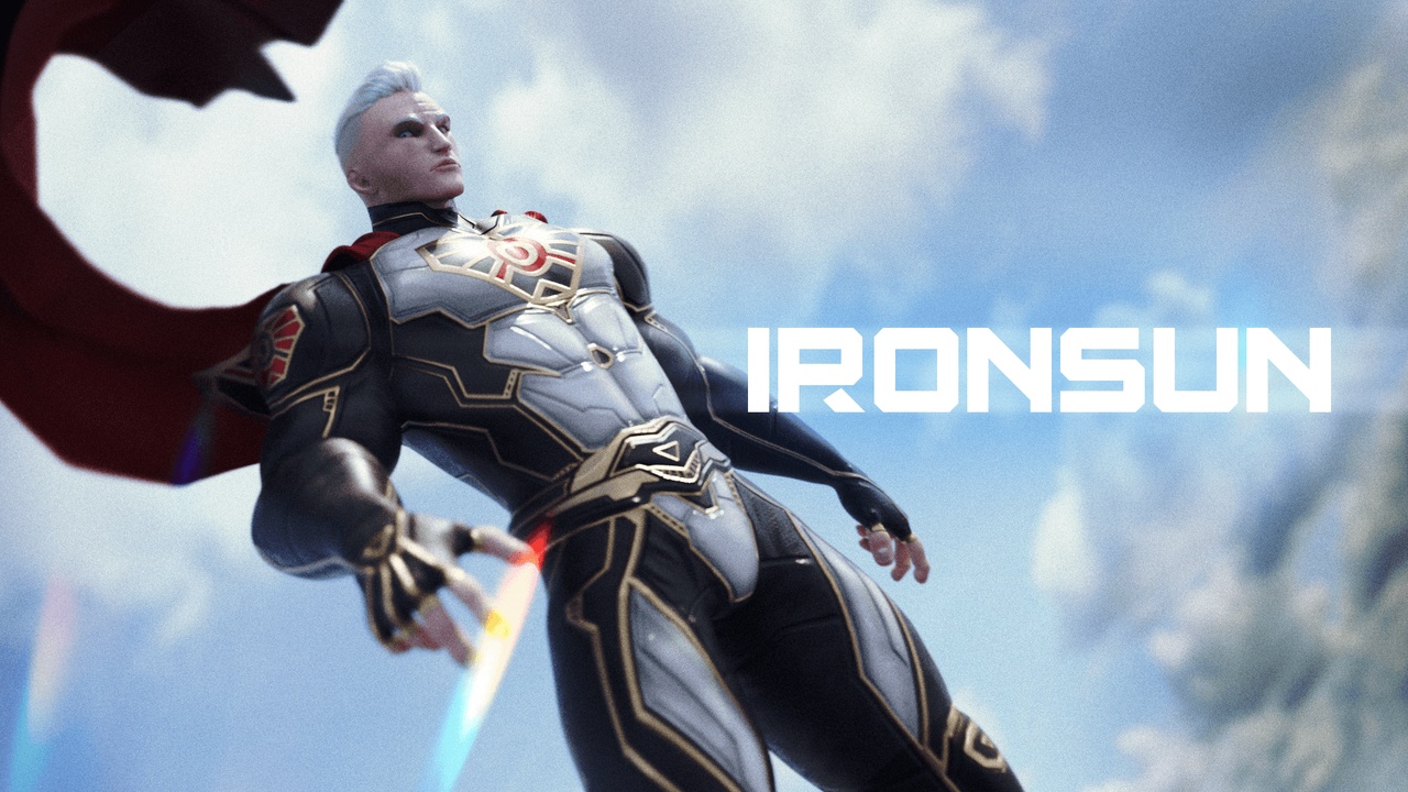 Media 1 for listing Male Superhero Game Character - Ironsun
