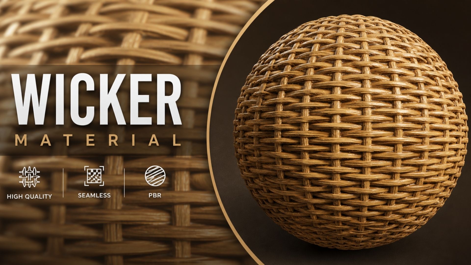Premium Wicker Materials - 4K PBR | Fab