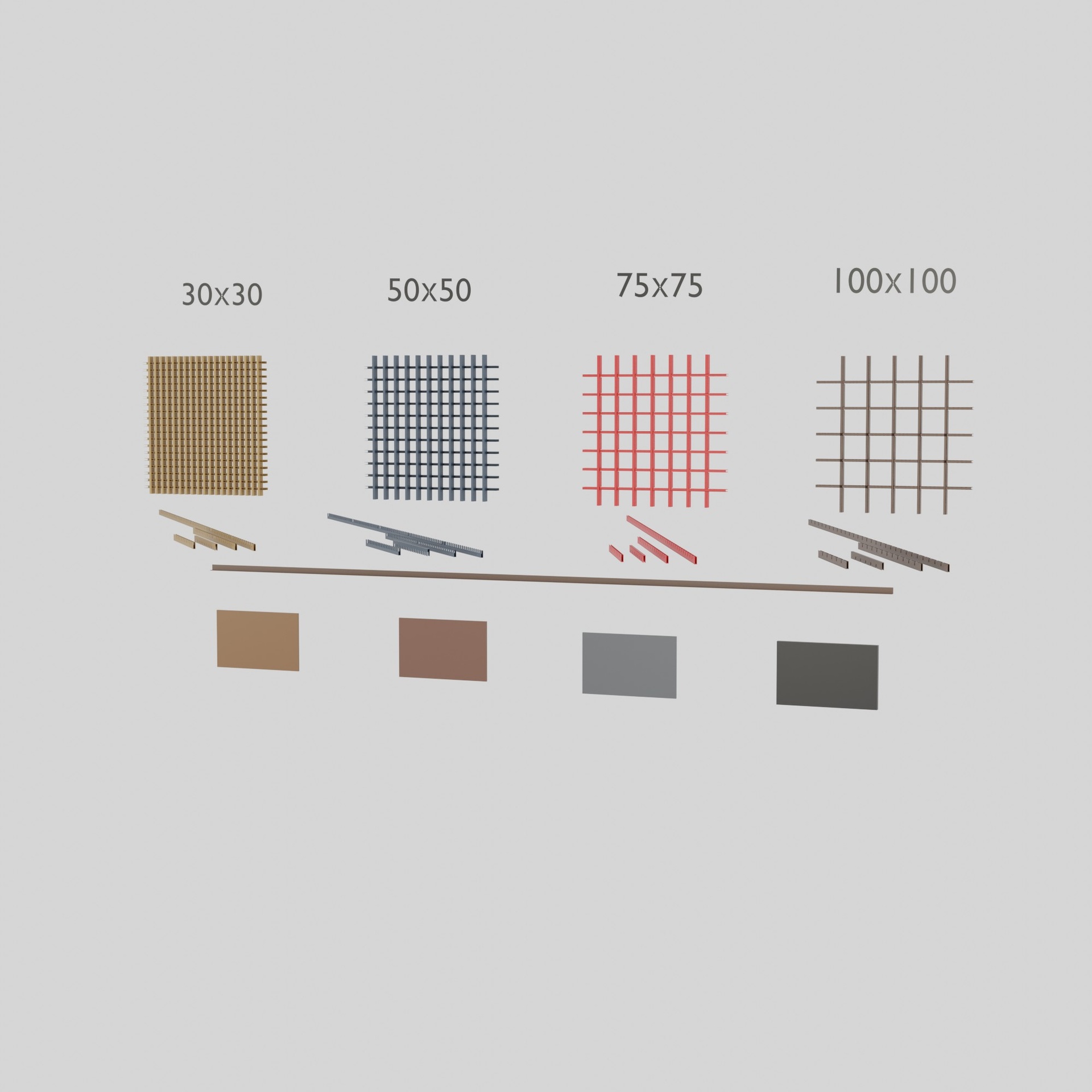 Media 1 for listing Suspended Ceiling Grilyato Kit