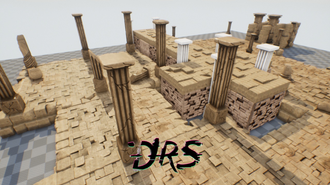 Media 1 for listing Stylized Ruins Modular pack V01