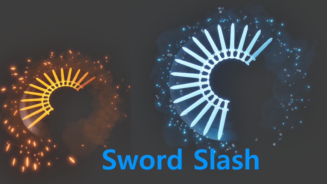 Media 1 for listing ARPG Sword Slash And Spell