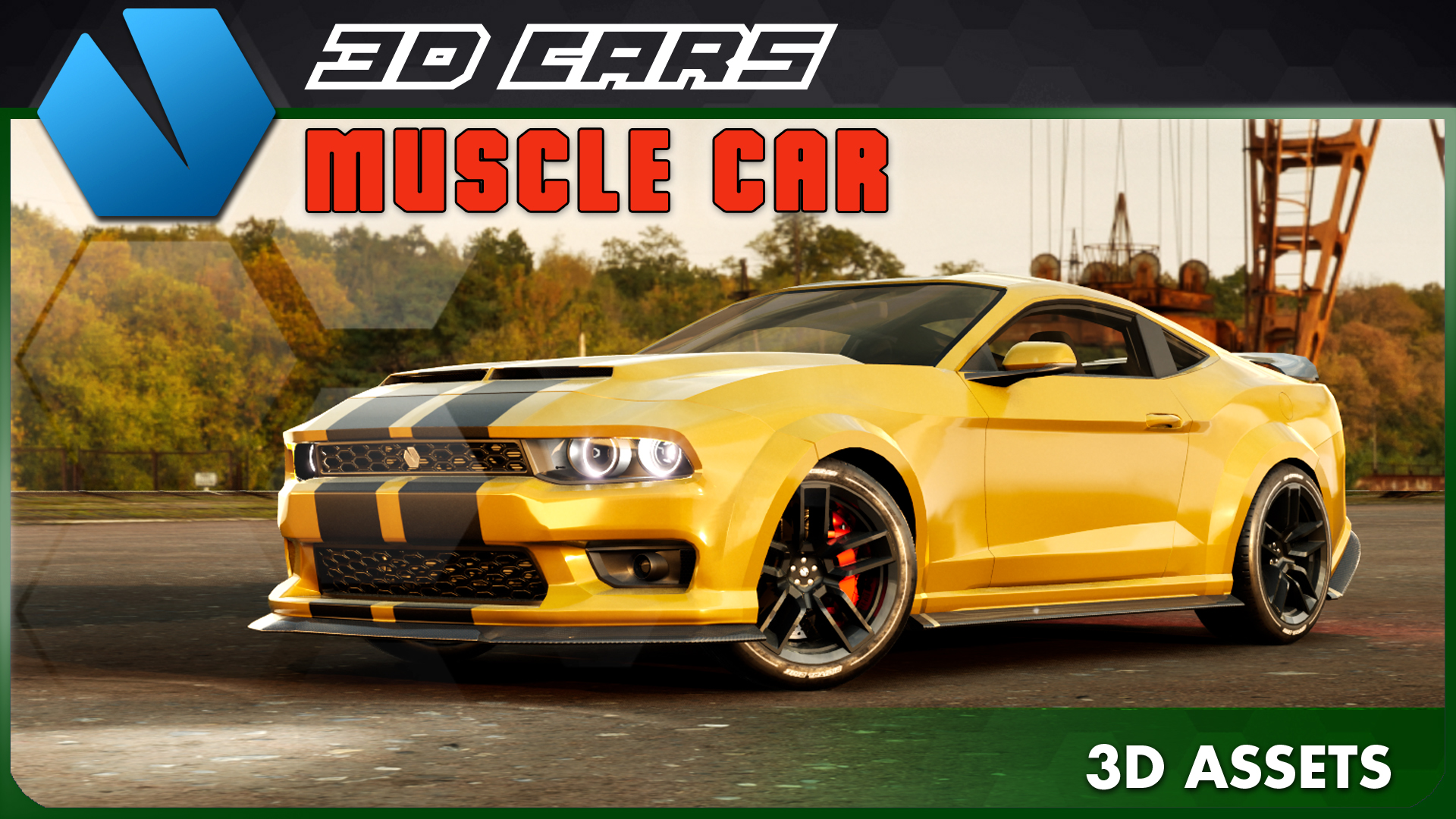 3D Cars: Muscle Car | Fab