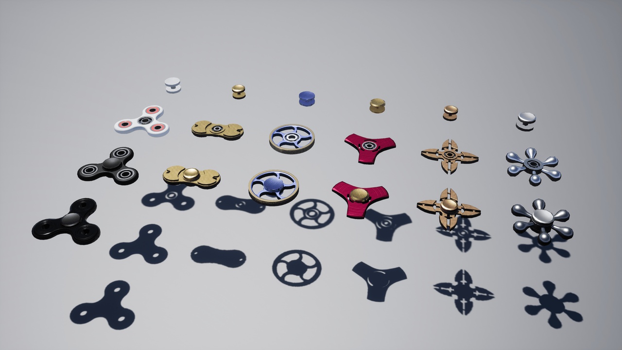Media 1 for listing Fidget Spinner Set