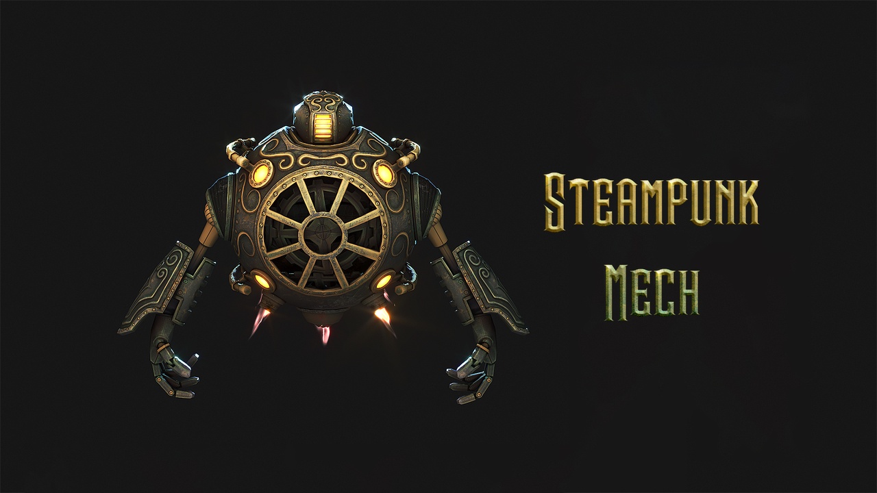 Media 1 for listing SteamPunk Mech