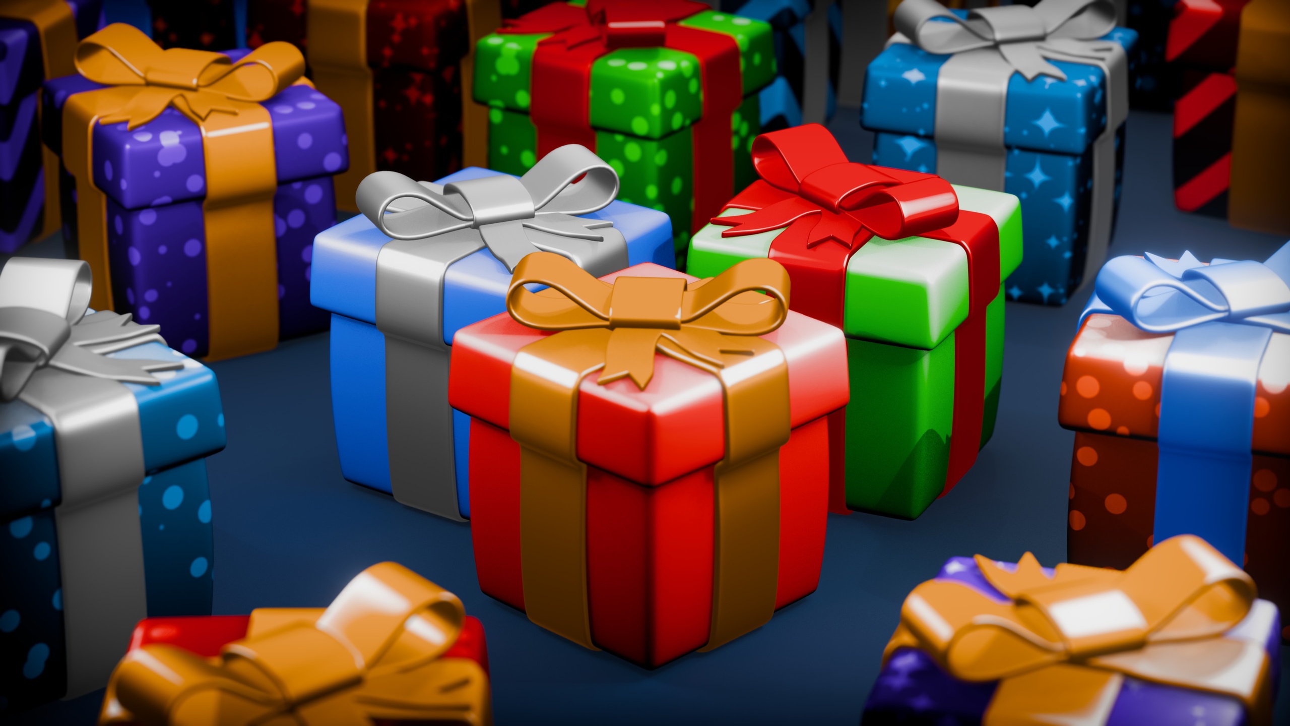 Media 1 for listing Stylized Christmas Presents 🎁 (Blender)