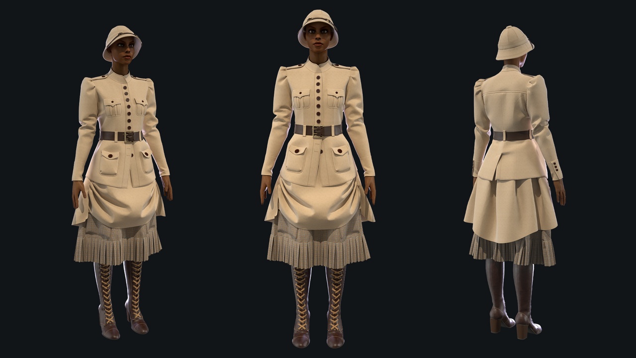 Media 1 for listing Safari Style women's costume