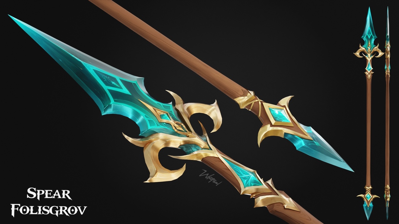 Media 1 for listing Spear Folisgrov [Stylized Fantasy]