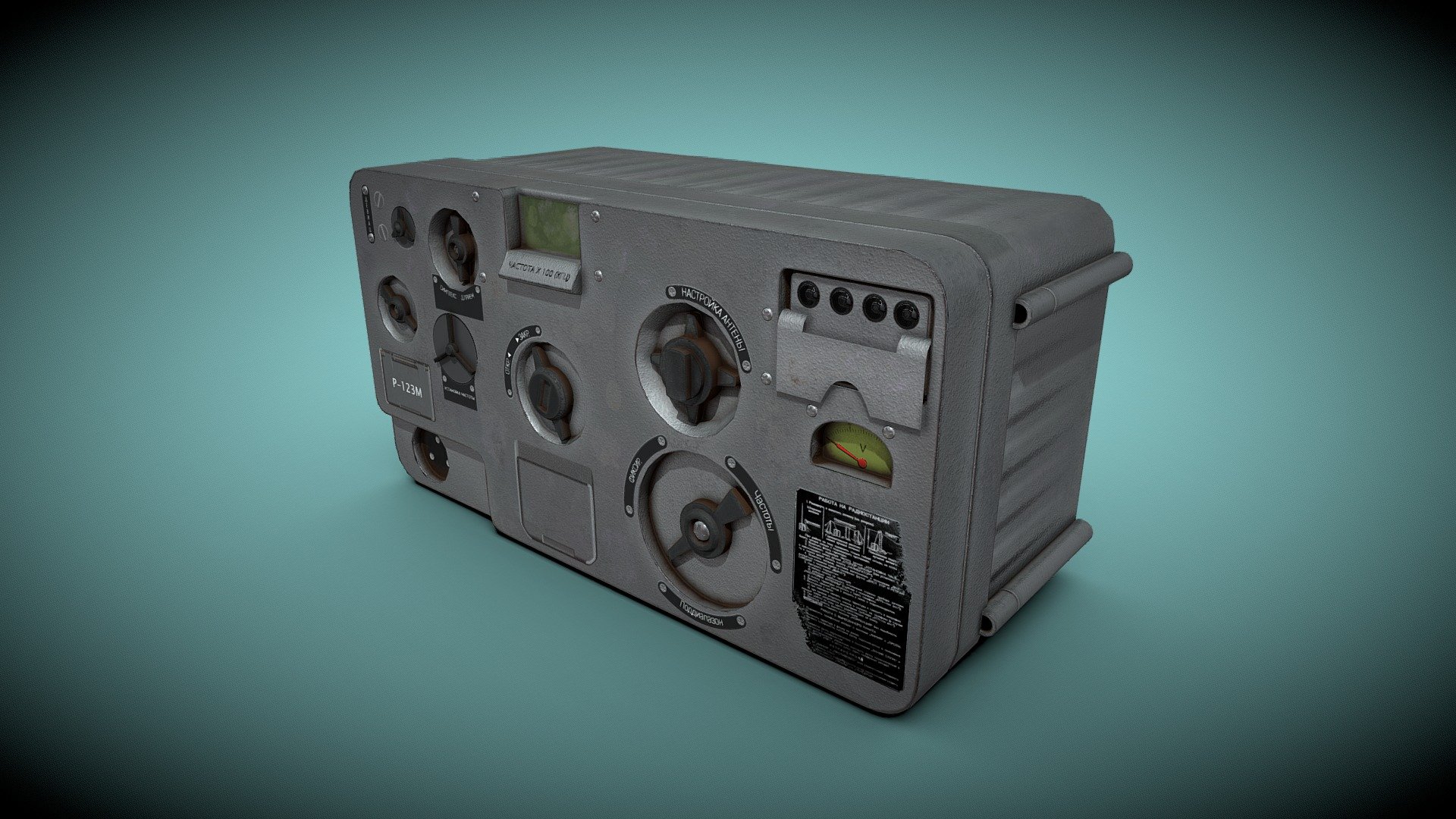 R- 123M | BTR- 70 Radiostation | Fab