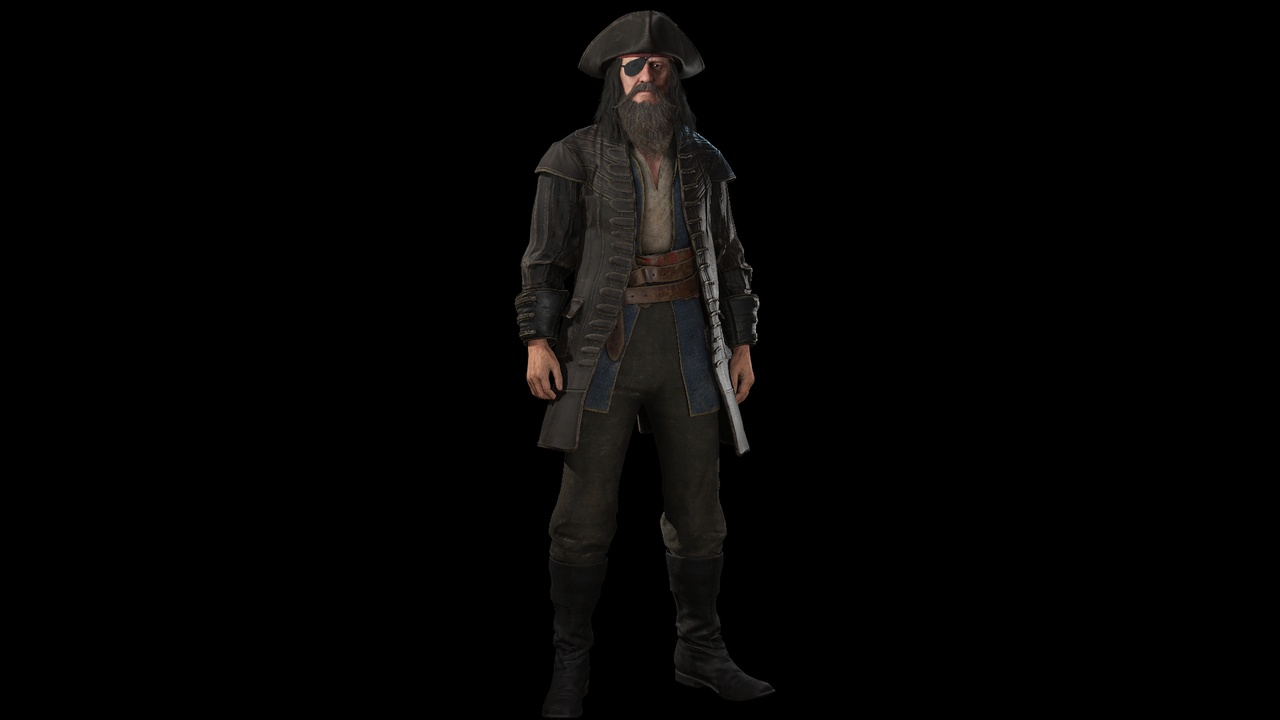 Media 1 for listing Pirate (Var. 1) PBR Game Ready