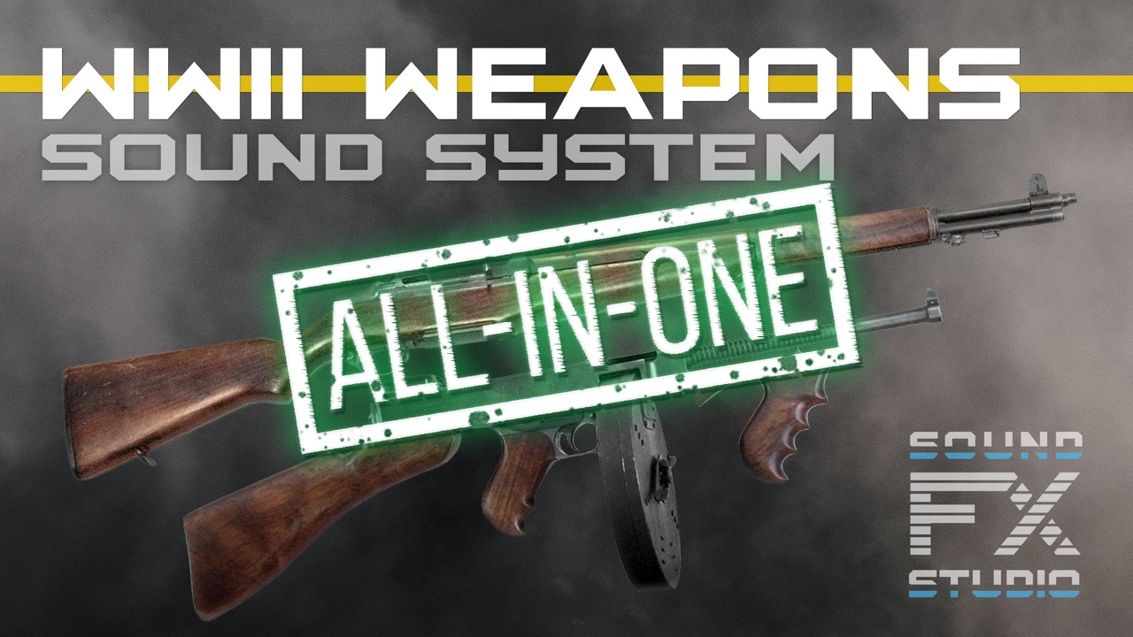 Media 1 for listing WWII Weapons Sound System - ALL-IN-ONE
