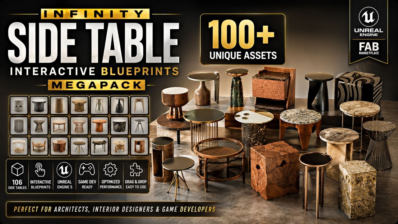 Media 1 for listing Infinity Side Table
