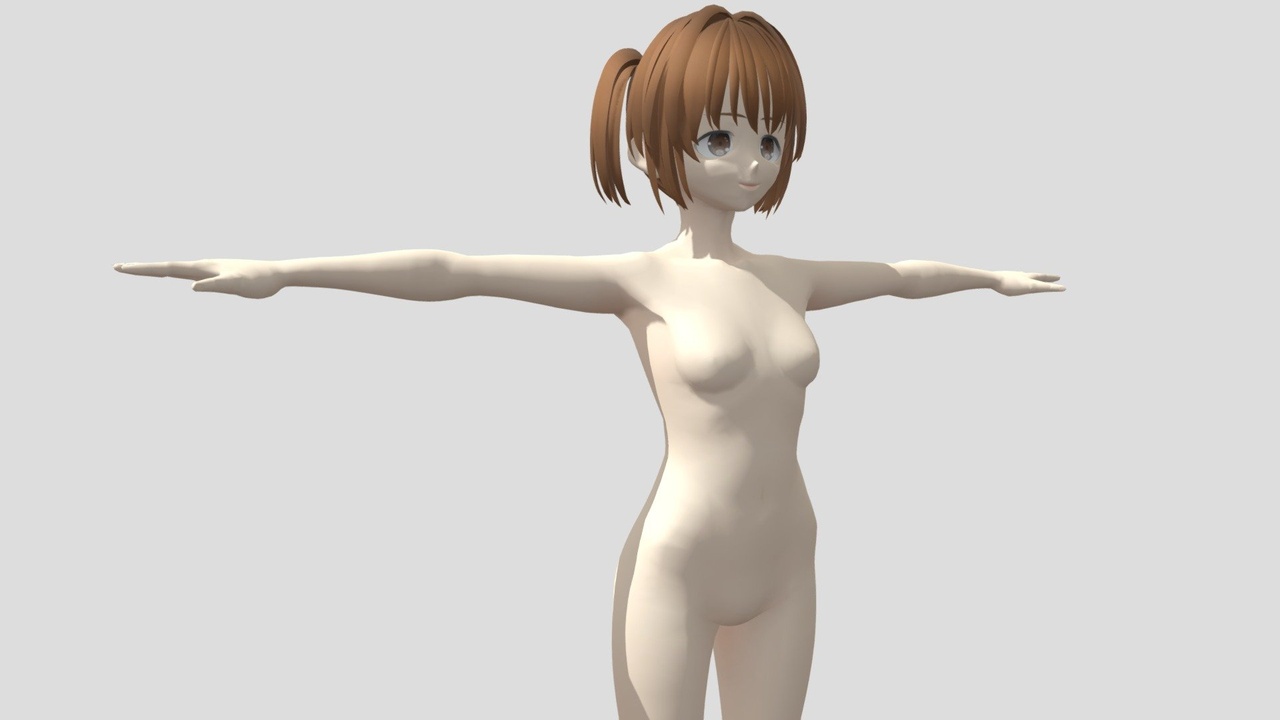 Media 1 for listing 【Anime Character】Original Female (V2/Unity 3D)