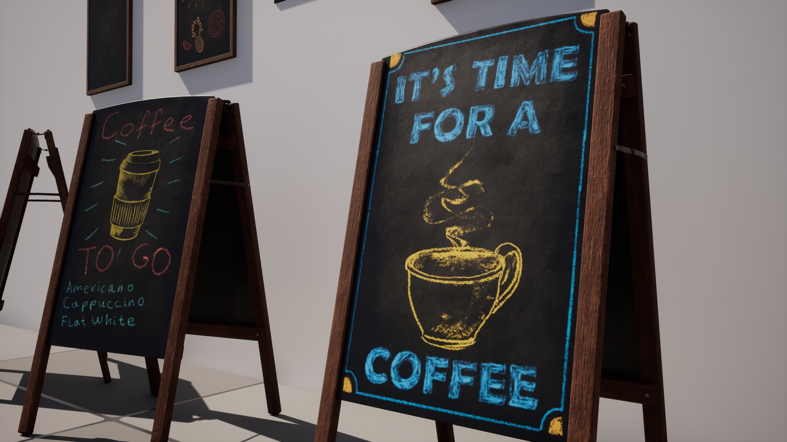 Customizable Chalkboards 제품 등록을 위한 미디어 1개