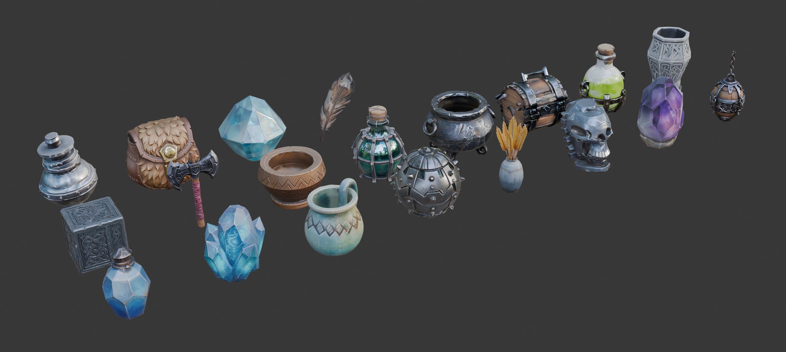 Media 1 for listing Stylized Items Set 6 - 65 items