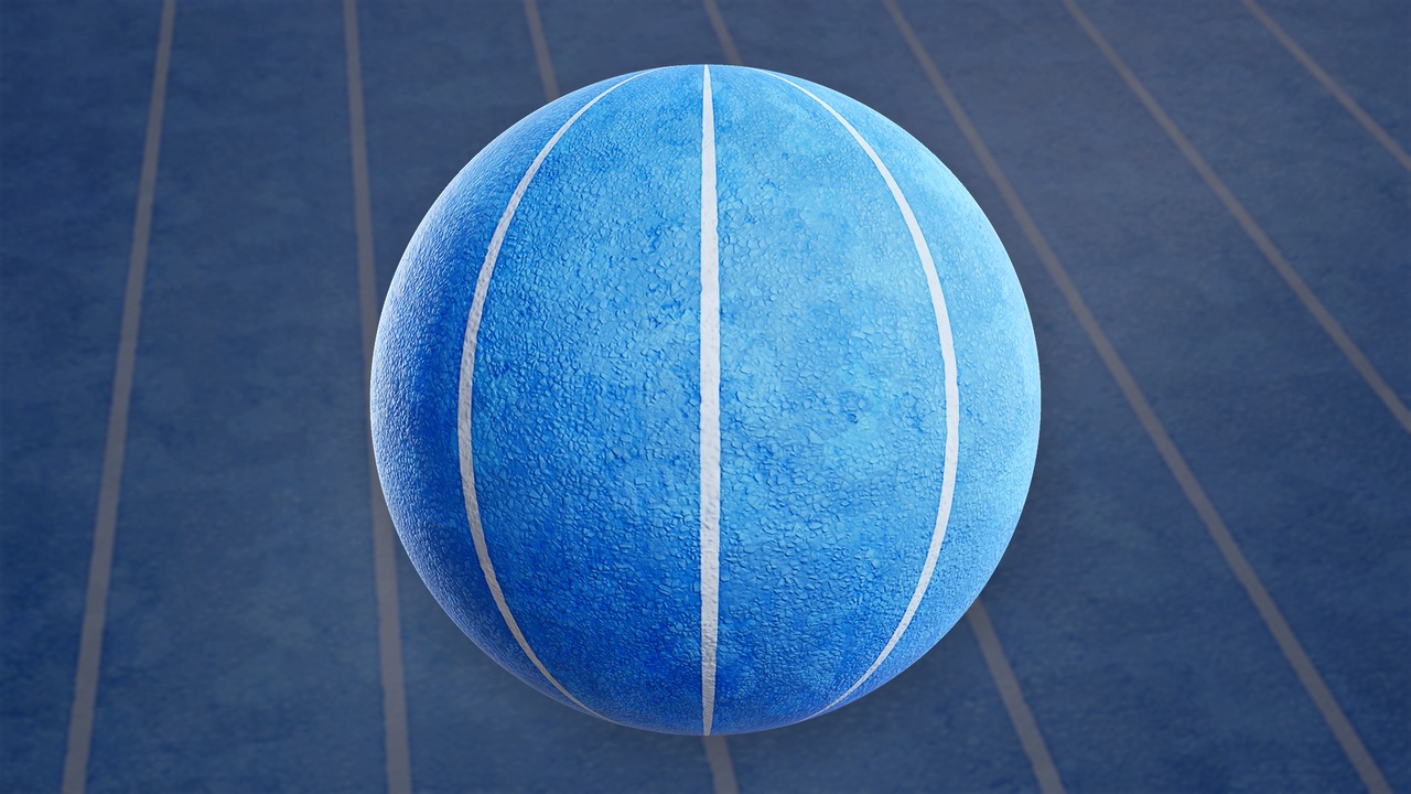 Media 1 for listing Stylized Running Track 01B - Material