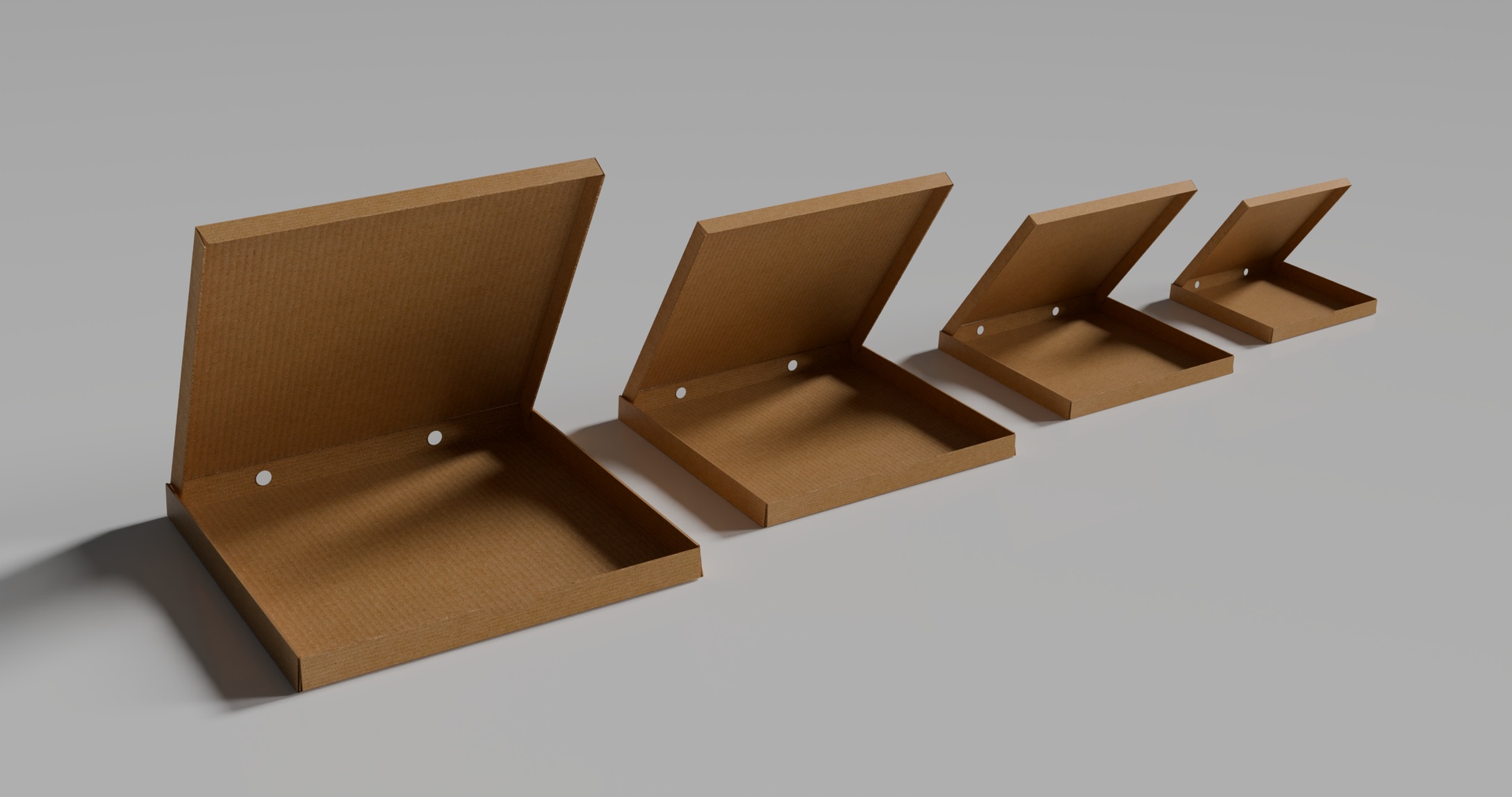 Media 1 for listing Pizza Box Craft Paper Cardboard