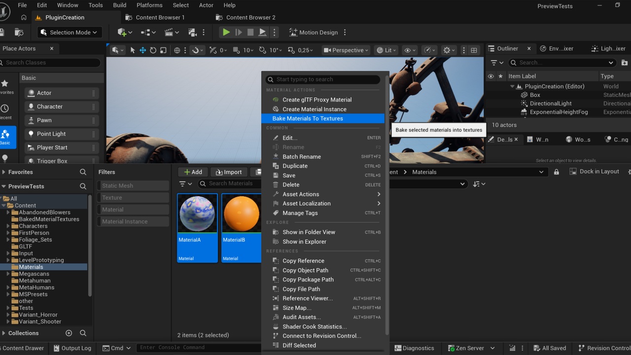 Media 1 for listing Material Texture Baking