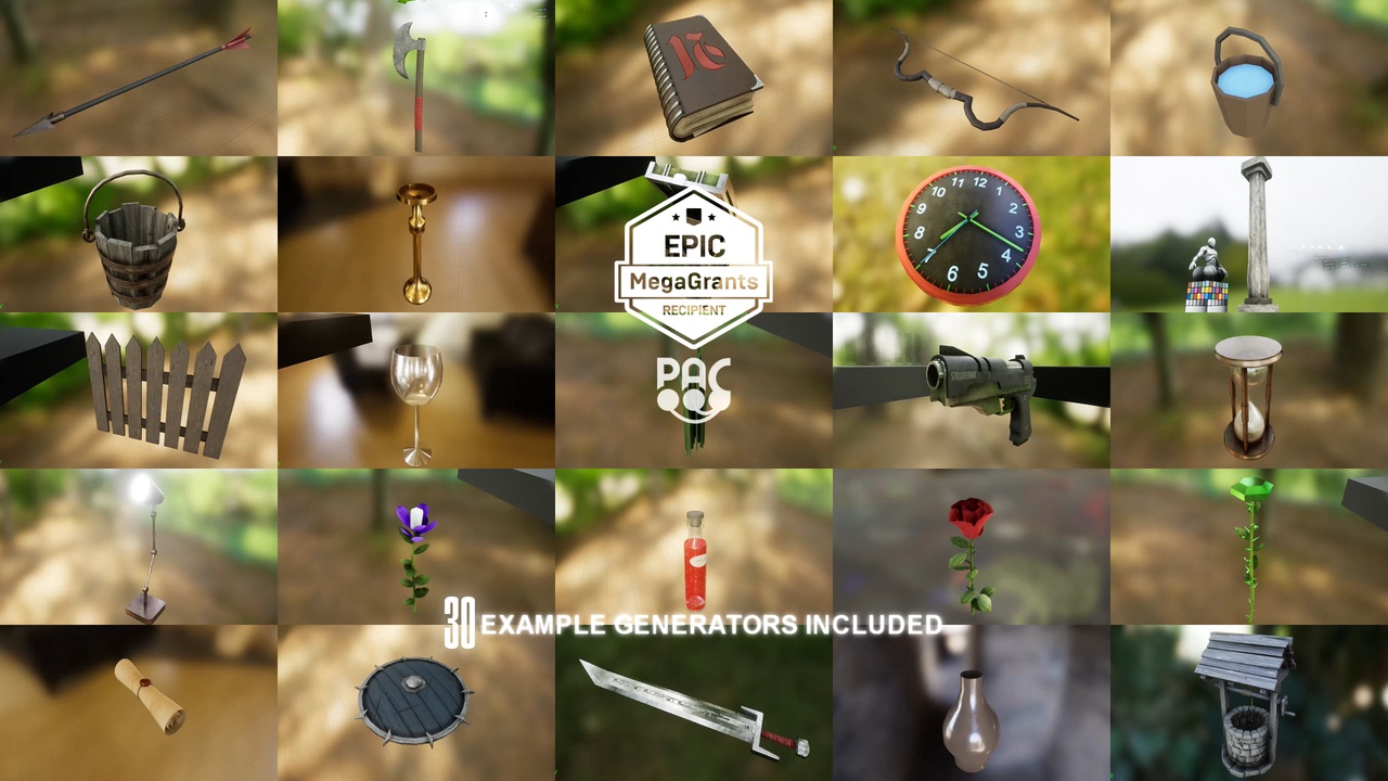 Media 1 for listing Procedural Asset Creator