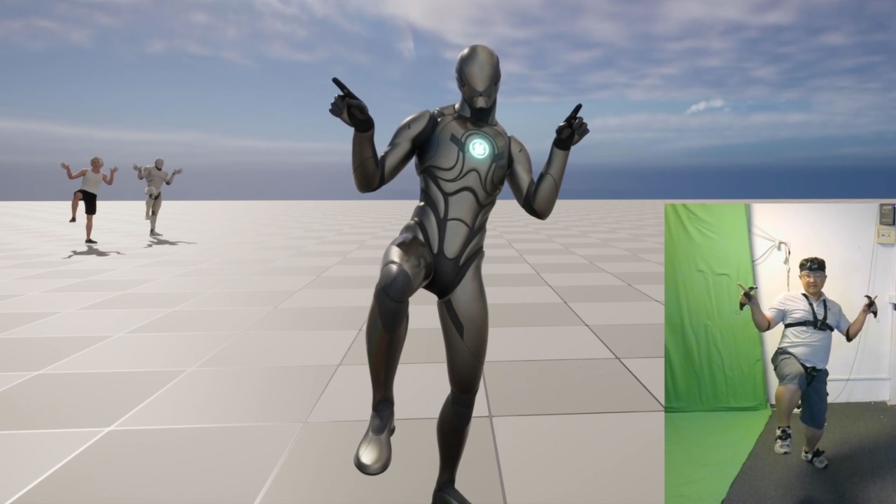 Media 1 for listing Animation Motioncapture Vive Tracker real time Livelink Blueprint