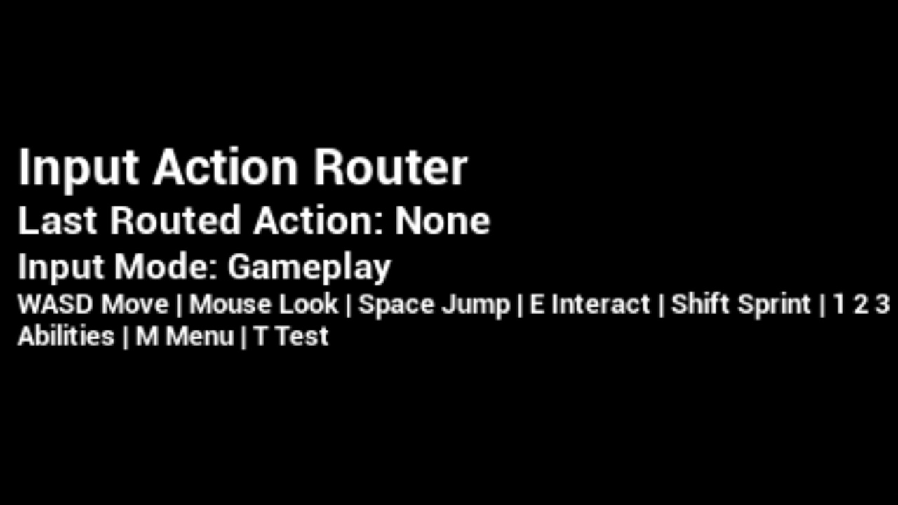 Media 1 for listing Input Action Router - Blueprint Enhanced Input Events